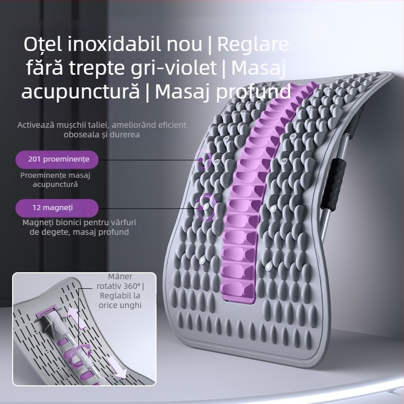 Relaxant lombar, Ridicare talie, Întindere și tracțiune, Masaj spate, Echipament divin, Exerciții de corecție a coloanei vertebrale, Placă de susținere a taliei