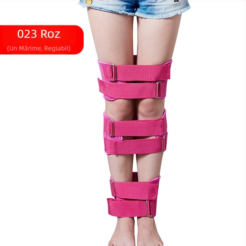 Curea de picior pentru adulți modernizată, în formă de O, în formă de X, în formă de O, curea pentru picioare drepte, corecție pentru picioare în formă de picior