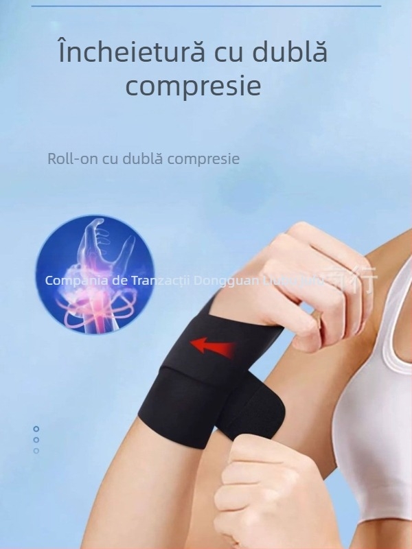 Brățară sport japoneză subțire entorse respirabilă fitness badminton baschet volei încheietura teacă tulpină bărbați și femei