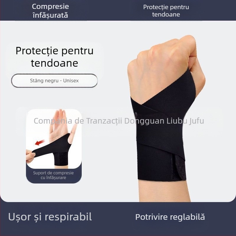 Brățară sport japoneză subțire entorse respirabilă fitness badminton baschet volei încheietura teacă tulpină bărbați și femei
