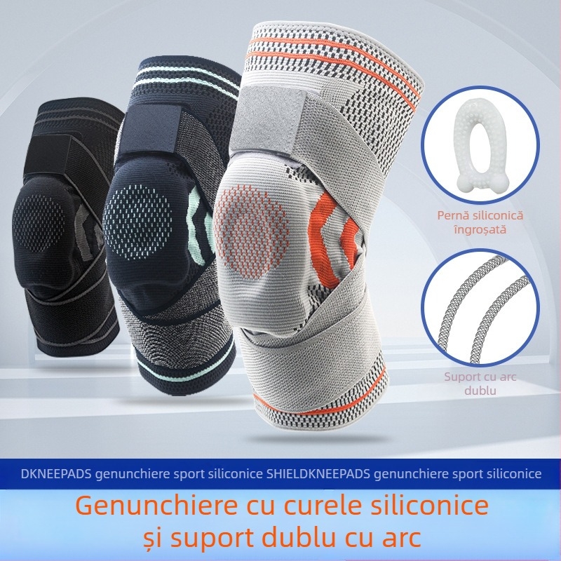 Genunchi protector sport pentru bărbați, echipament de baschet, genunchi articulație protecție husă curea vară accidentare menisc profesional badminton