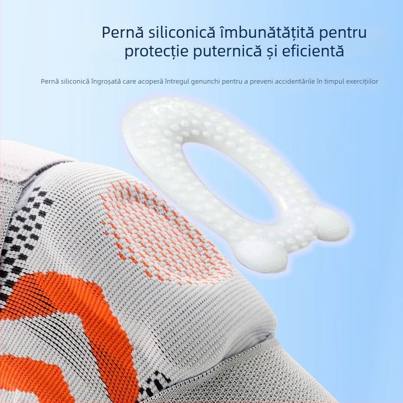 Genunchi protector sport pentru bărbați, echipament de baschet, genunchi articulație protecție husă curea vară accidentare menisc profesional badminton