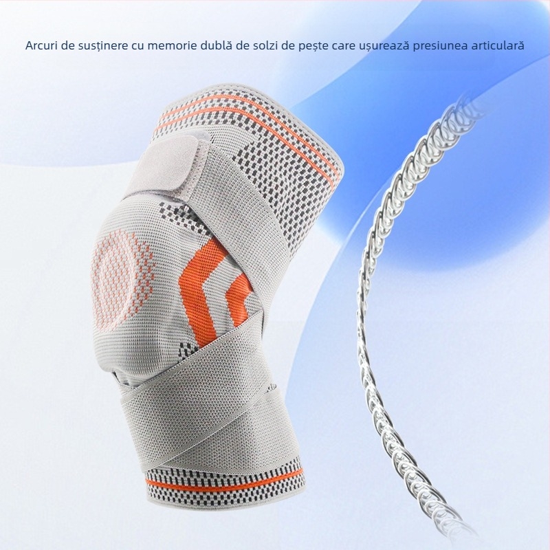 Genunchi protector sport pentru bărbați, echipament de baschet, genunchi articulație protecție husă curea vară accidentare menisc profesional badminton