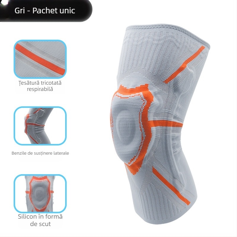 Genunchi protector sport pentru bărbați, echipament de baschet, genunchi articulație protecție husă curea vară accidentare menisc profesional badminton