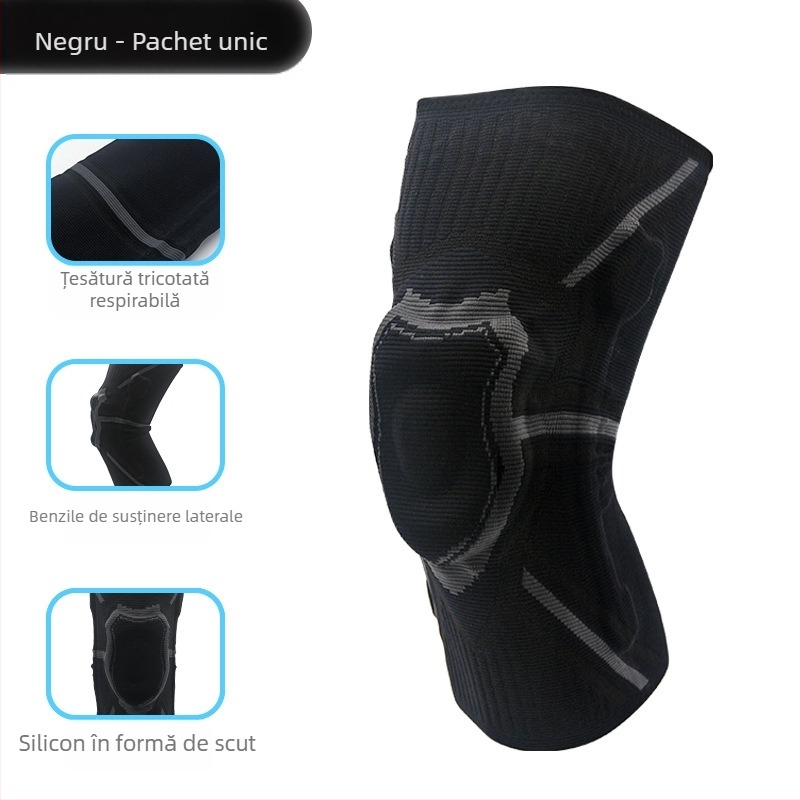 Genunchi protector sport pentru bărbați, echipament de baschet, genunchi articulație protecție husă curea vară accidentare menisc profesional badminton