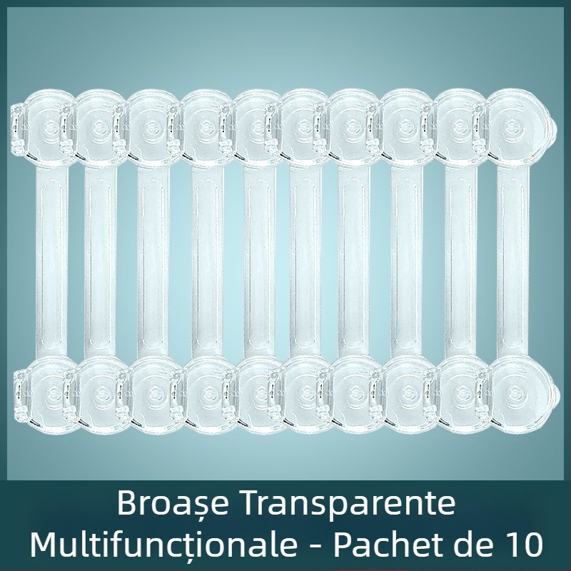 Încuietoare de siguranță pentru copii, pereche multifuncțională, deblocare pentru sertarul copiilor, blocare anti-prindere, încuietoare manuală pentru sertarul copiilor, încuietoare pentru ușile dulapului pentru copii, Amazon transfrontalieră