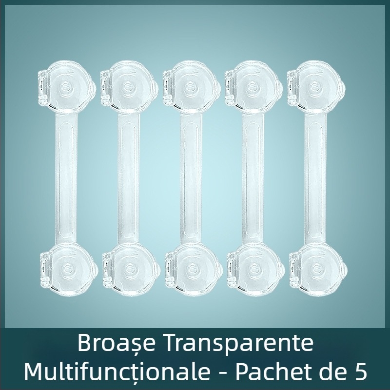 Încuietoare de siguranță pentru copii, pereche multifuncțională, deblocare pentru sertarul copiilor, blocare anti-prindere, încuietoare manuală pentru sertarul copiilor, încuietoare pentru ușile dulapului pentru copii, Amazon transfrontalieră
