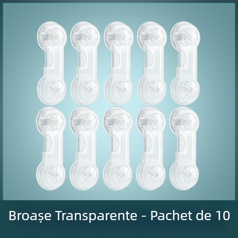 Încuietoare de siguranță pentru copii, pereche multifuncțională, deblocare pentru sertarul copiilor, blocare anti-prindere, încuietoare manuală pentru sertarul copiilor, încuietoare pentru ușile dulapului pentru copii, Amazon transfrontalieră