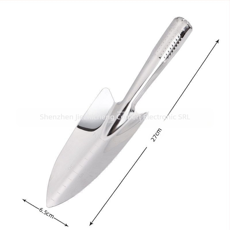 Detector de metale cu nisip pentru plajă, lingură de nisip, detectarea comorilor din oțel inoxidabil 304 cu mâner, instrument de prospectare aur, lingură de detectare aur