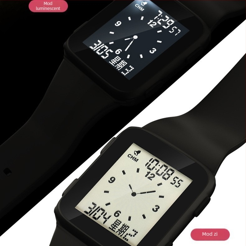 2025 Noul model lansat Multifuncțional Luminos Calendar Săptămânal Impermeabil Ceas digital la modă pentru elevii de școală primară și secundară