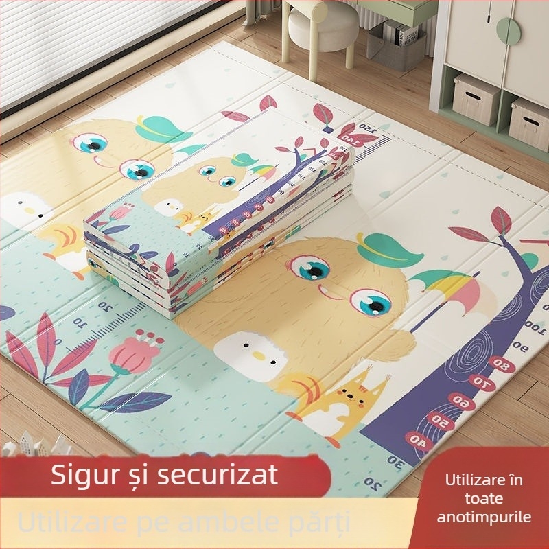 Covoraș de târâre pentru bebeluși, îngroșat, pentru acasă, pentru sufragerie, pliabil, de târâre, inodor, pentru copii, spumă îmbinată, covoraș de podea
