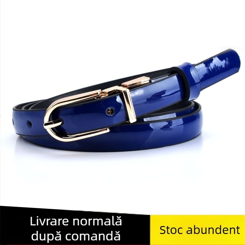 Curea subțire Joker din piele naturală coreeană pentru femei, curea decorativă pentru rochii de blugi, Amazon eBay