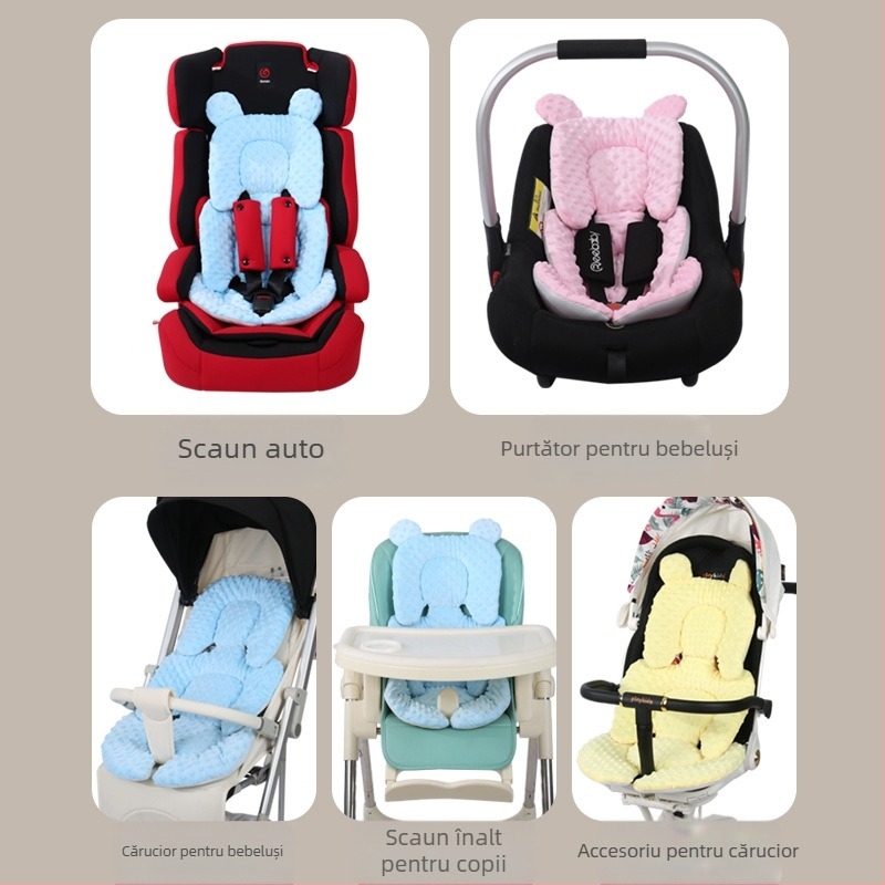 Pernă pentru cărucior de bebeluși din bumbac, Amazon Four Seasons, pernă pentru pernă, accesorii pentru pernă, vedere înaltă, pernă de dormit cu artefact pentru mers pe jos pentru bebeluși, pernă pentru cărucior de bebeluși