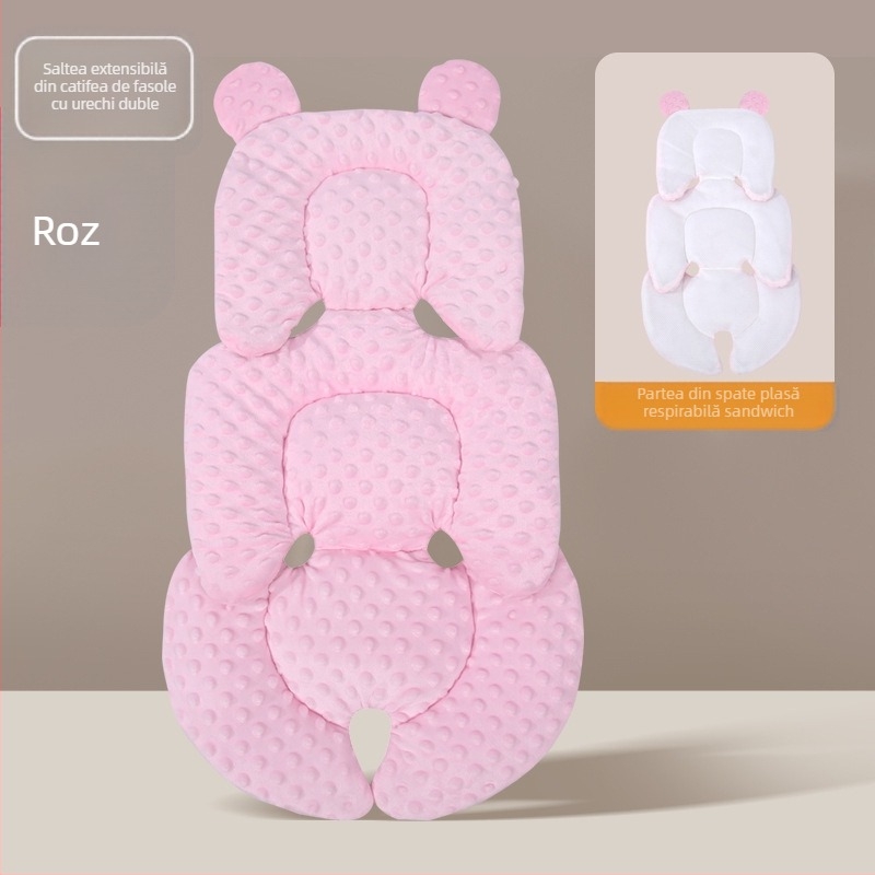 Pernă pentru cărucior de bebeluși din bumbac, Amazon Four Seasons, pernă pentru pernă, accesorii pentru pernă, vedere înaltă, pernă de dormit cu artefact pentru mers pe jos pentru bebeluși, pernă pentru cărucior de bebeluși