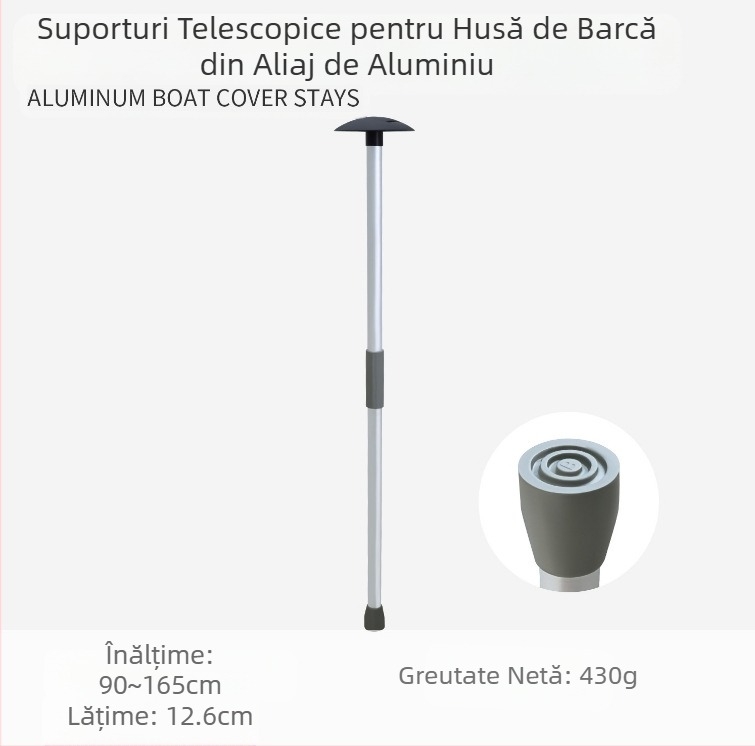 Husă de barcă Koetsu Carotsu, husă de praf pentru barcă cu motor, husă de protecție solară pentru barcă, husă de protecție din pânză Oxford 420D