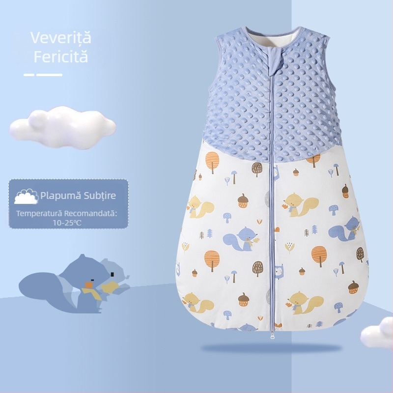 Bazai Rabbit Transfrontalieră Primăvară și Toamnă Bebeluși Rezistente la Lovituri din Bumbac Produse pentru Nou-născuți Vestă în Stil Sac de Dormit Integrat pentru Bebeluși