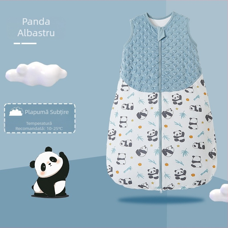 Bazai Rabbit Transfrontalieră Primăvară și Toamnă Bebeluși Rezistente la Lovituri din Bumbac Produse pentru Nou-născuți Vestă în Stil Sac de Dormit Integrat pentru Bebeluși