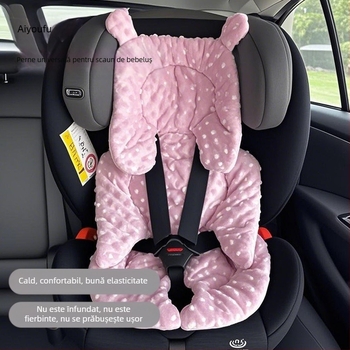 Pernă pentru cărucior Amazon pentru bebeluși, toamna și iarna, îngroșată, din bumbac pentru bebeluși, patru anotimpuri, pentru mersul pe jos, artefacte, pernă de dormit