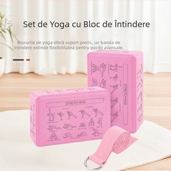 Cărămidă de yoga 120g, instrument auxiliar special de studio de yoga pentru începători și copii de înaltă densitate, cărămidă de dans, cărămidă din spumă