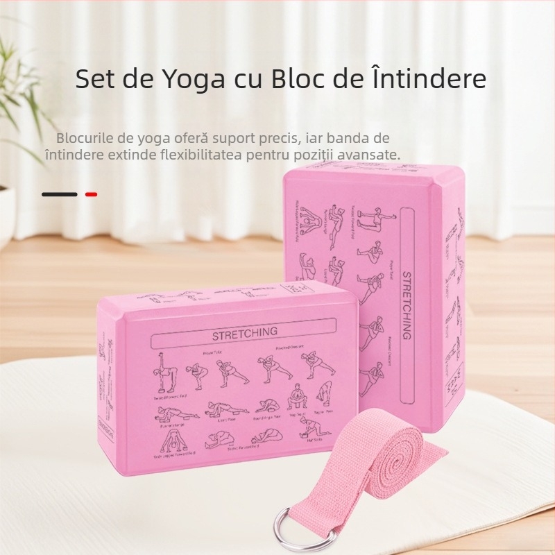 Cărămidă de yoga 120g, instrument auxiliar special de studio de yoga pentru începători și copii de înaltă densitate, cărămidă de dans, cărămidă din spumă