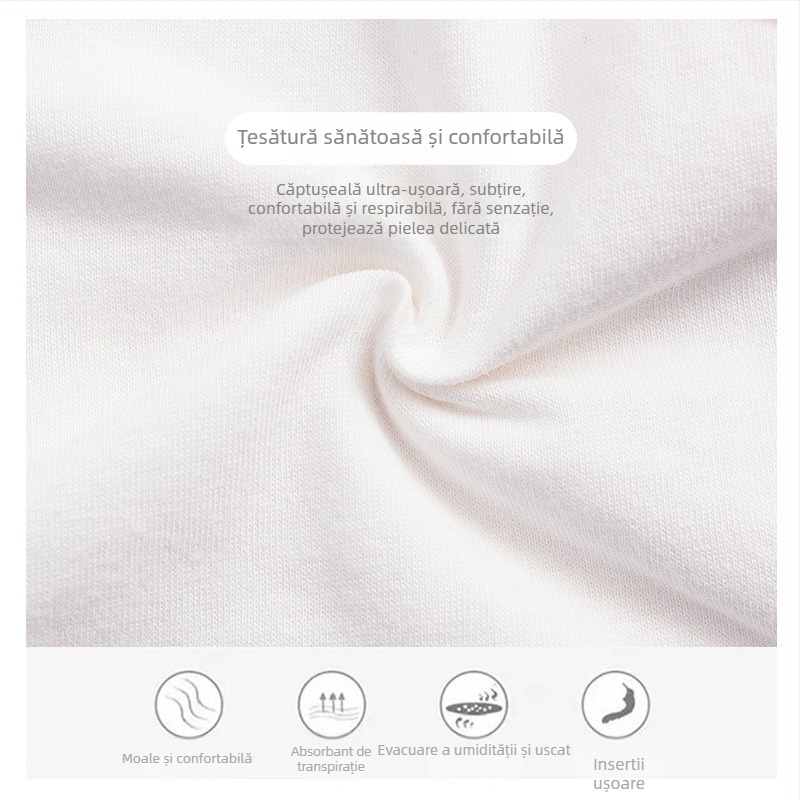 Bluze de dezvoltare din bumbac pur, dublu strat, pentru fete, cu desene animate în patru culori, pentru fete, pentru copii mai mari, elevi de școală primară și gimnaziu