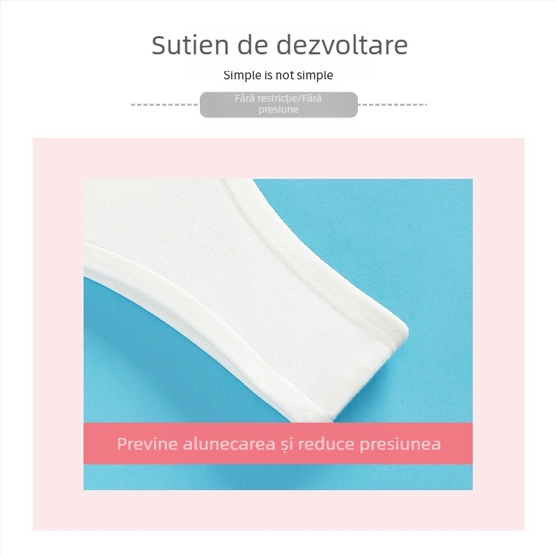 Bluze de dezvoltare din bumbac pur, dublu strat, pentru fete, cu desene animate în patru culori, pentru fete, pentru copii mai mari, elevi de școală primară și gimnaziu