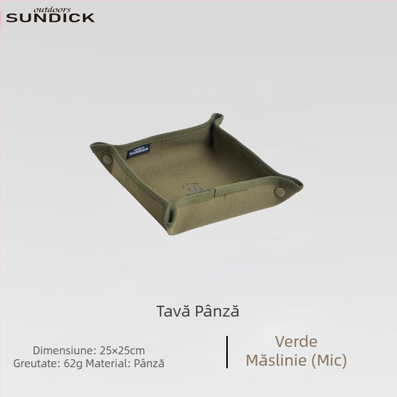 Mountain Guest șervețele depozitare cutie pânză în aer liber camping acasă depozitare geantă masă masă de cafea tavă izolație termică Pad