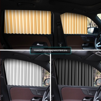 Perdea magnetică pentru protecție solară auto de vară, izolație termică, perdea magnetică universală pentru mașina de umbrire, perdea pentru parasolar auto