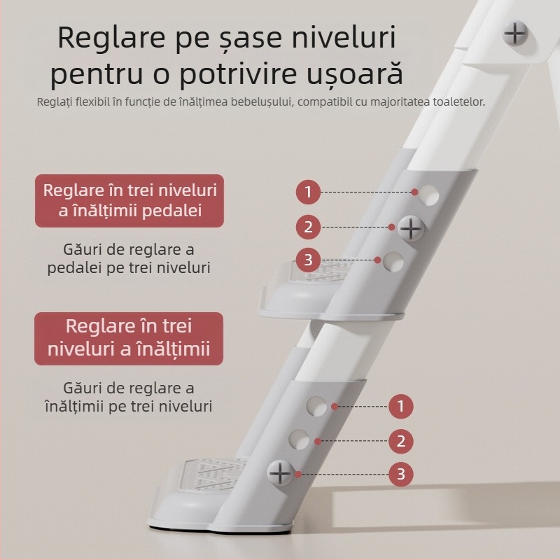 Toaletă pentru copii, tip treaptă, tip scară, tip masculin și feminin, pentru toaletă pentru bebeluși, scaun pliabil, tip treaptă, antiderapantă pentru copii de uz casnic