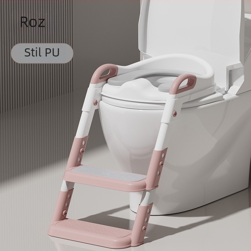 Toaletă pentru copii, tip treaptă, tip scară, tip masculin și feminin, pentru toaletă pentru bebeluși, scaun pliabil, tip treaptă, antiderapantă pentru copii de uz casnic