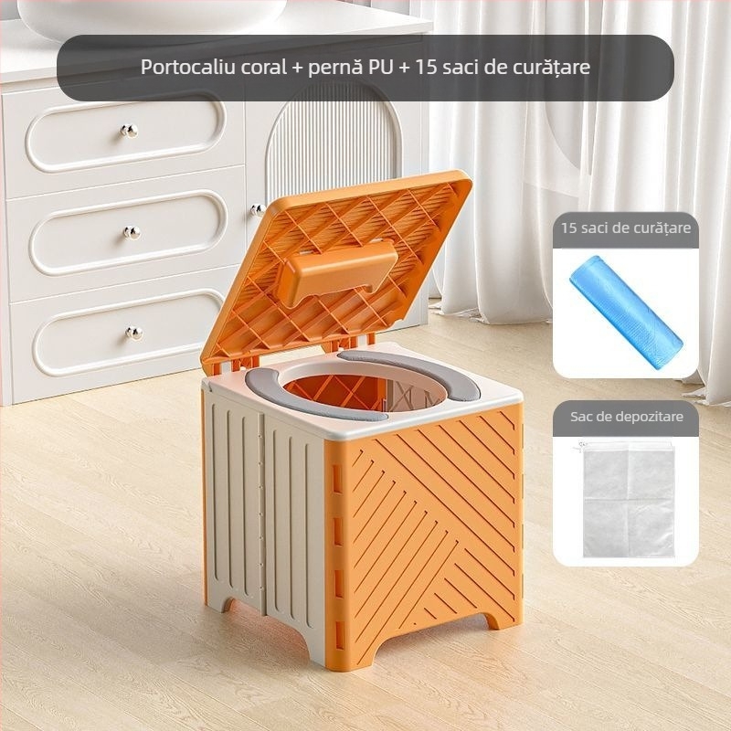 Toaletă pliabilă pentru copii, portabilă, pentru copii, urinal, pentru călătorii în mașină, pentru băieți și fete