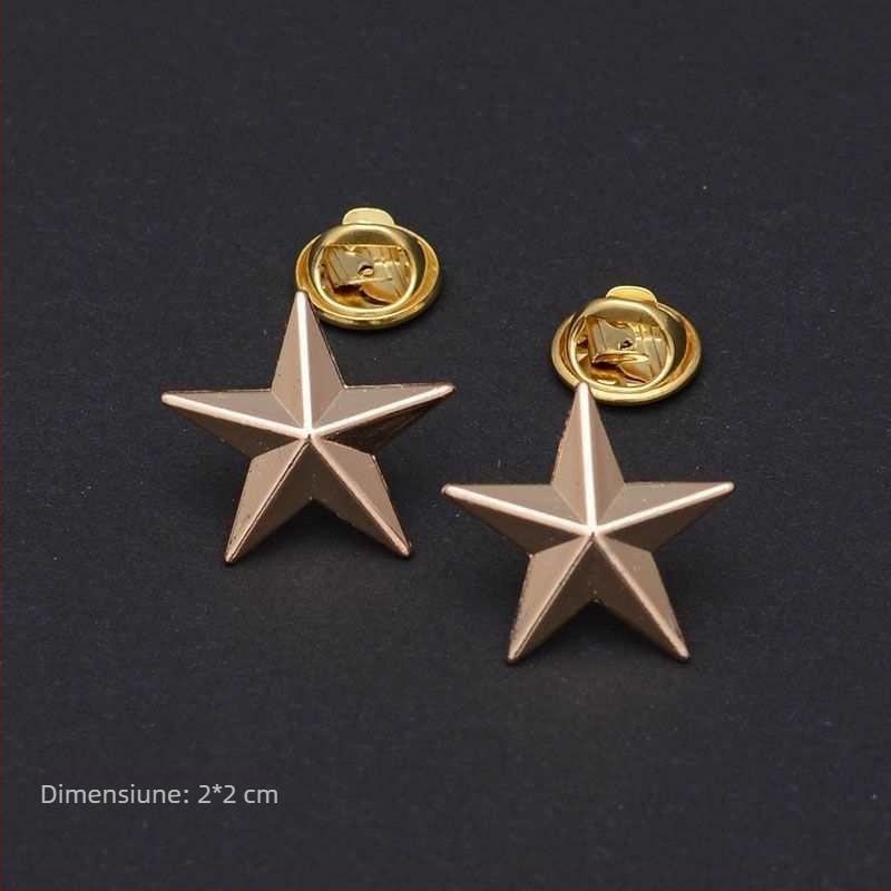 Elegant stil coreean retro metalic gol pentru bărbați și femei, cataramă de guler pentru cămașă, clemă pentru gulerul rochiei, pin pentru gulerul cămașă, cataramă pentru gulerul cămașă