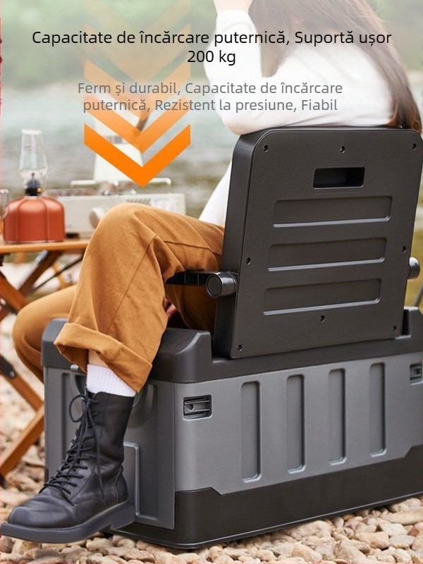 Cutie de depozitare auto portbagaj auto camping în aer liber pliabilă cutie de depozitare consumabile esențiale în mașină produs fierbinte transfrontalier