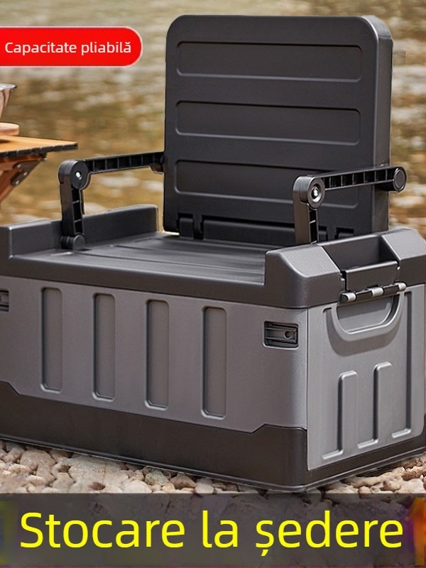 Cutie de depozitare auto portbagaj auto camping în aer liber pliabilă cutie de depozitare consumabile esențiale în mașină produs fierbinte transfrontalier