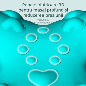 Pernă de masaj pentru coloana cervicală, pernă de acupresiune, sac de tracțiune Fugui, aparat ortopedic, dragă pentru gâtul coloanei vertebrale, masaj pentru cap, umeri și gât