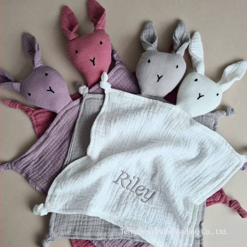 Pătură personalizată brodată cu nume pentru bebeluși, confort pentru păpuși, cadou pentru dormitul bebelușului, cadou pentru mama însărcinată, nou-născuți