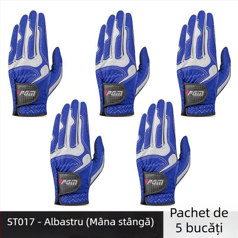 Mănuși de golf PGM pentru bărbați, mănuși Ultrafilm respirabile, antiderapante, pentru pescuit, pentru mâinile stânga și dreaptă, accesorii de golf
