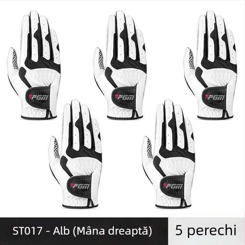 Mănuși de golf PGM pentru bărbați, mănuși Ultrafilm respirabile, antiderapante, pentru pescuit, pentru mâinile stânga și dreaptă, accesorii de golf