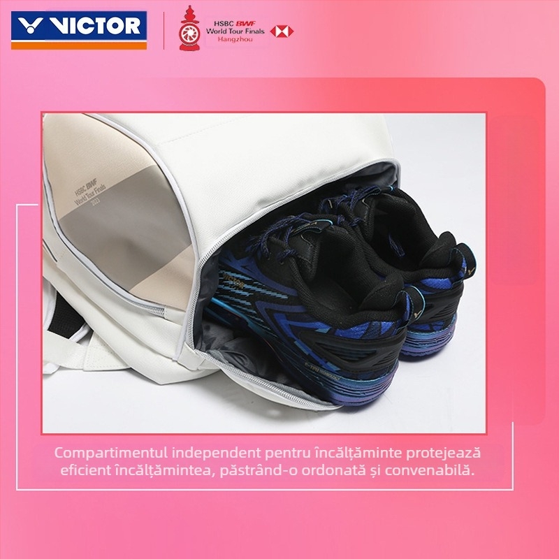 Noua geantă de badminton multifuncțională de mare capacitate Wictor Victory Tour Finals, ediție comemorativă, Independent Shoe Warehouse