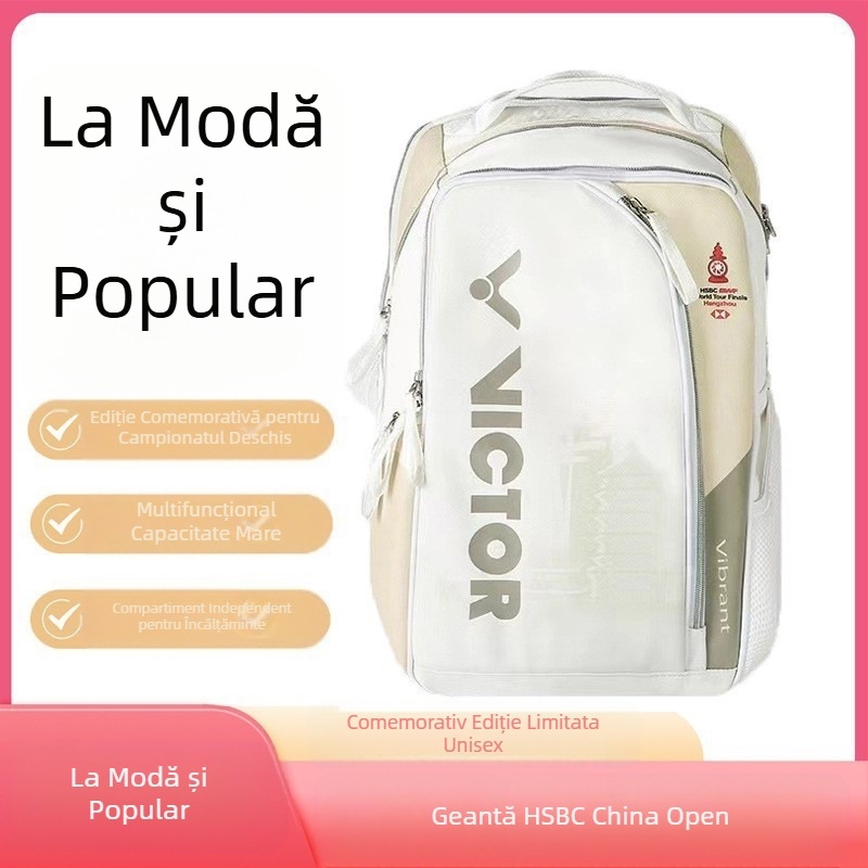 Noua geantă de badminton multifuncțională de mare capacitate Wictor Victory Tour Finals, ediție comemorativă, Independent Shoe Warehouse
