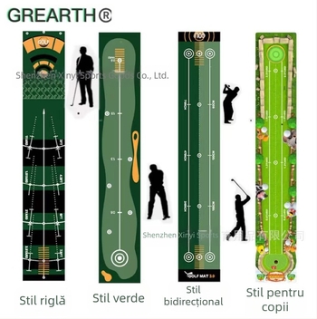 Pătură de golf pentru antrenament de interior, vânzare fierbinte transfrontalieră, pentru birou, consumabile de golf, Putter Strike Ball Mat