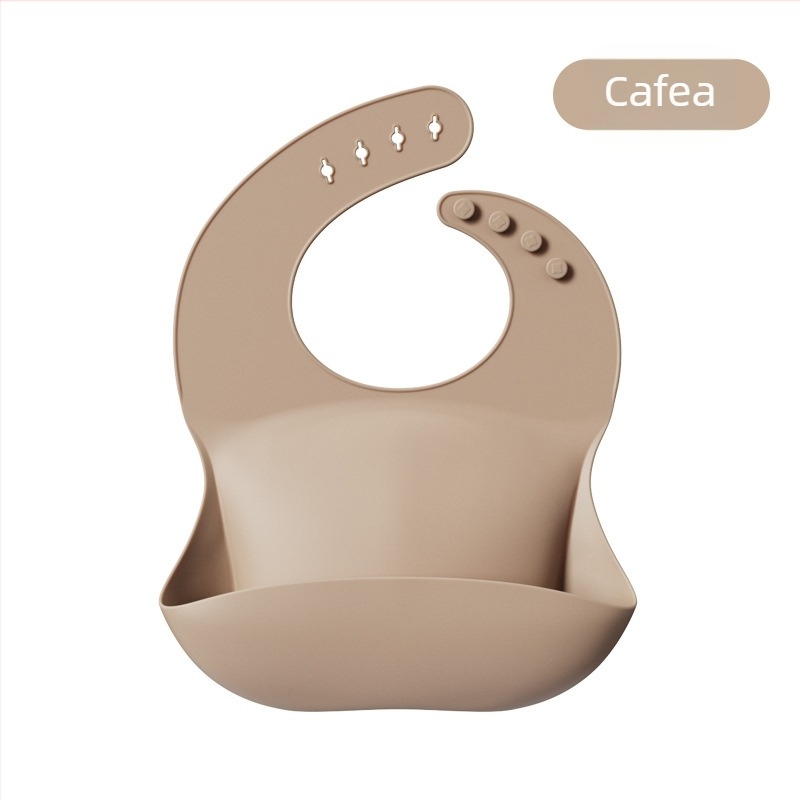 Bavete din silicon populare transfrontaliere, bavete pentru hrănirea bebelușilor, impermeabile, cu saliva 3D, bavete din silicon fără spălare pentru copii