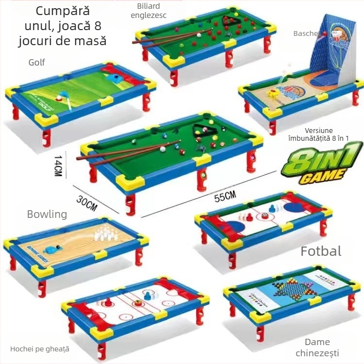 Masă de biliard interioară pentru copii, cea mai bine vândută la nivel transfrontalier, tremolo, producătorii de jucării de biliard pentru copii de dimensiuni mari vând direct în numele părului