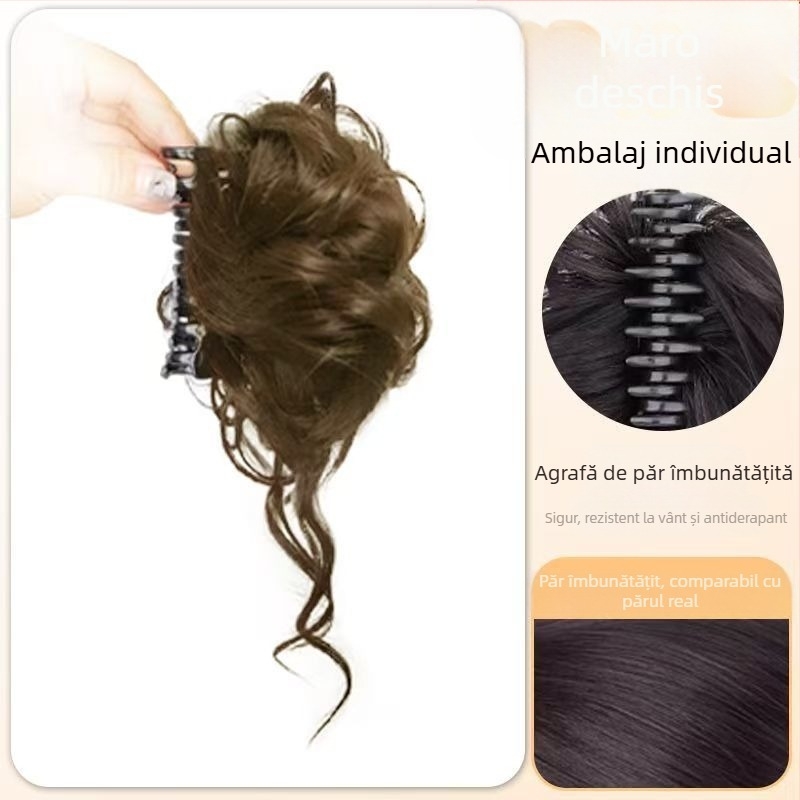 Simulare cap de chiftele, prindere păr, atmosferă de prindere, senzație de fiică, mugur, disc cranian superior înalt, păr pufos, contract incremental, disc, artefact de păr