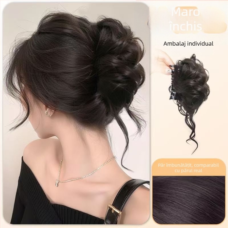 Simulare cap de chiftele, prindere păr, atmosferă de prindere, senzație de fiică, mugur, disc cranian superior înalt, păr pufos, contract incremental, disc, artefact de păr