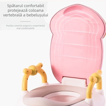 Toaletă pentru bebeluși Toaletă pentru copii Toaletă pentru bebeluși Inel de toaletă Toaletă pentru urinal Comoară pentru bărbați Artefact pentru antrenamentul la toaletă al bebelușilor