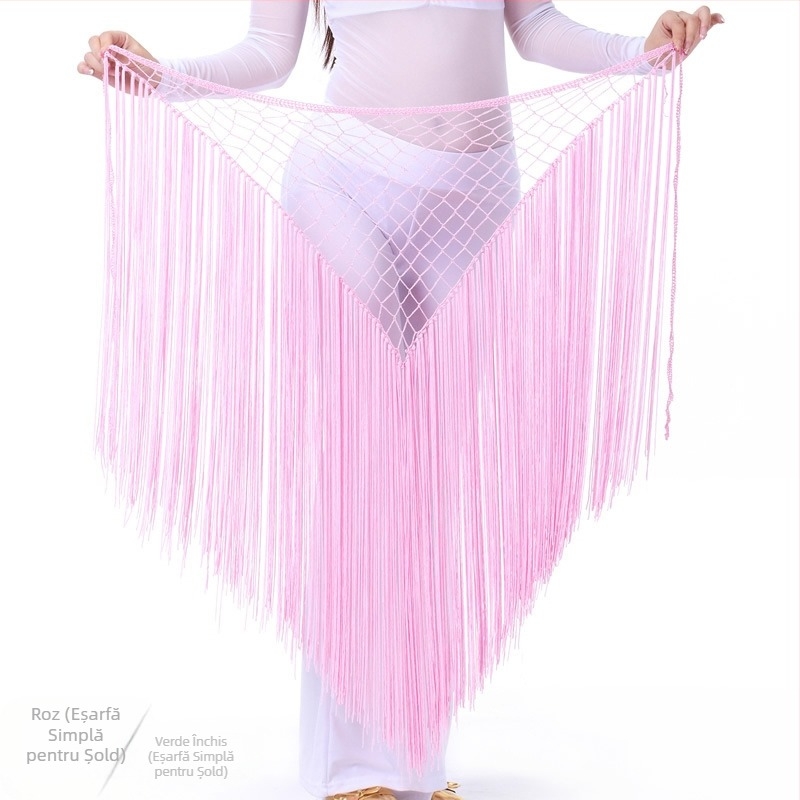 Argentina stil triunghi prosop șal burtă dans costum burtă dans talie lanț burtă dans șold prosop sirenă șold prosop