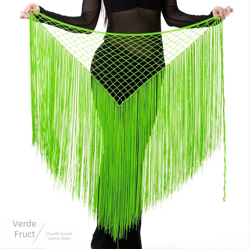 Argentina stil triunghi prosop șal burtă dans costum burtă dans talie lanț burtă dans șold prosop sirenă șold prosop