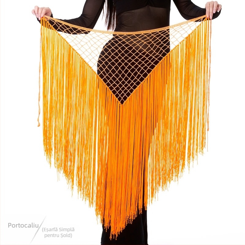 Argentina stil triunghi prosop șal burtă dans costum burtă dans talie lanț burtă dans șold prosop sirenă șold prosop