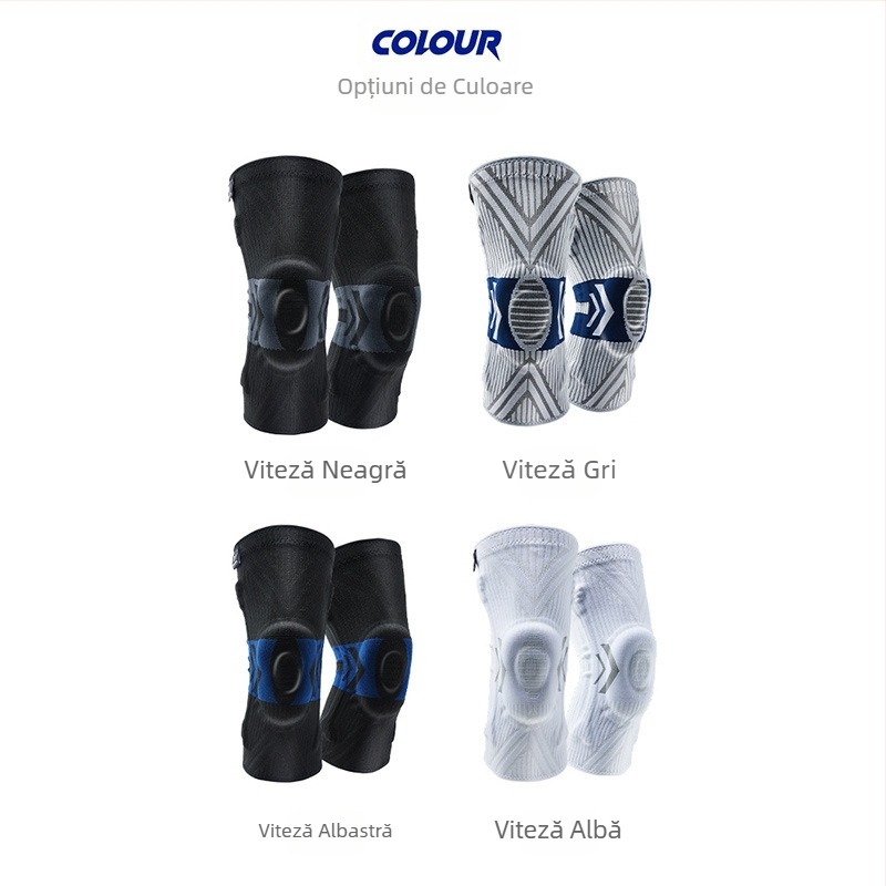 Genunchiere de alergare Weidong Sports pentru bărbați și femei, genunchiere de baschet